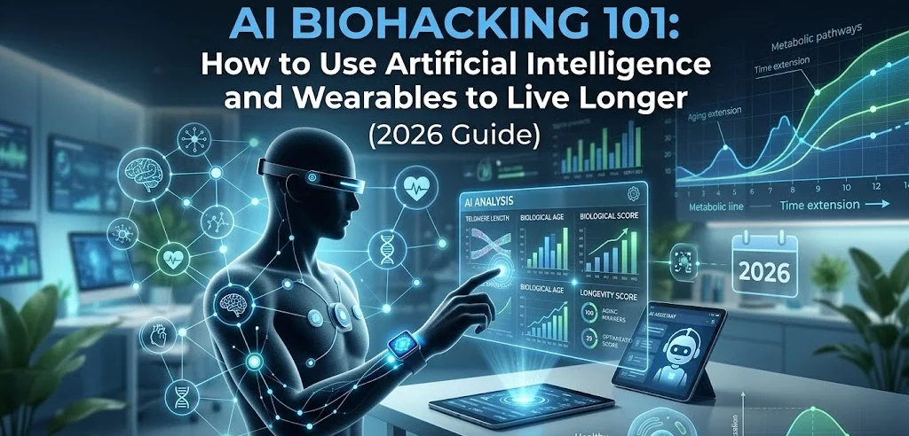 AI Biohacking for Beginners: Ultimate Longevity Guide (2026)