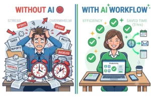 save time with AI workflow 