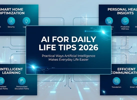 AI for Daily Life Tips 2026: Practical Ways Artificial Intelligence Makes Everyday Life Easier