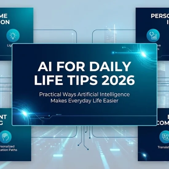 AI for Daily Life Tips 2026: Practical Ways Artificial Intelligence Makes Everyday Life Easier