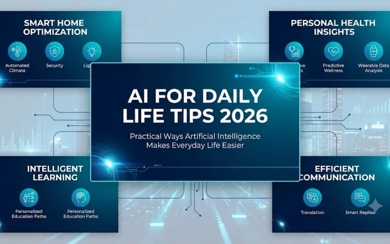 AI for Daily Life Tips 2026: Practical Ways Artificial Intelligence Makes Everyday Life Easier